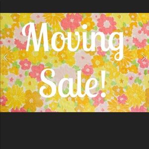 Moving Sale. Everything Must Go
